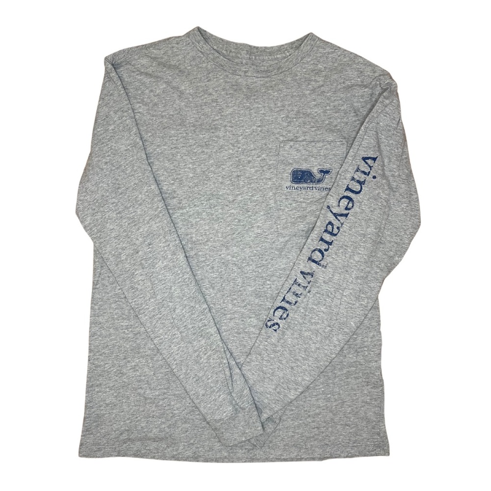 Vineyard Vines Men's Grey Longsleeve Shirt